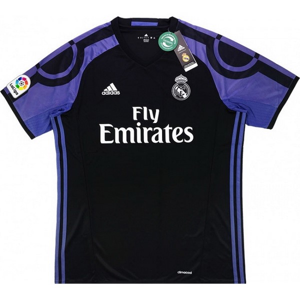 Tailandia Camiseta Real Madrid Tercera Retro 2016 2017 Negro